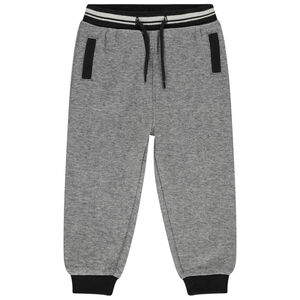 Jogging piqué effet chiné pour bébé garçon 