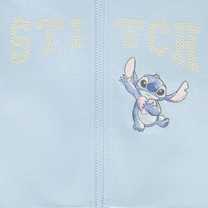 Gilet zippé en molleton Stitch Disney pour fille 