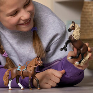 Figurine jument Paso Péruvien 