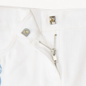 Short en denim broderie Stitch Disney pour fille 