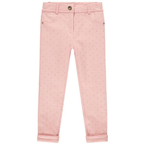 Pantalon skinny en molleton pour fille 