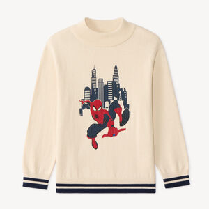 Pull garçon Spider-Man en tricot 