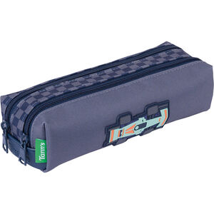 Trousse double Romain - gris 
