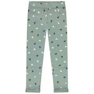 Jegging fantaisie en maille french terry pour fille  