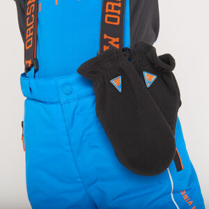 Paire de moufles uni en micropolaire pour garçon  