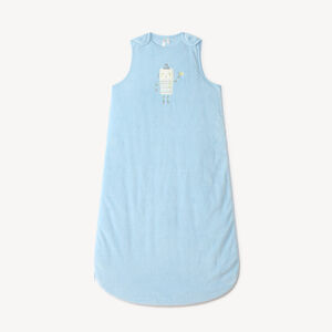 Gigoteuse sans manches en velours broderie robot TOG 4 