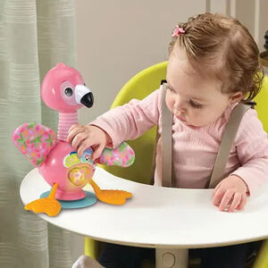 Peluche interactive Flamingo Rigolo  