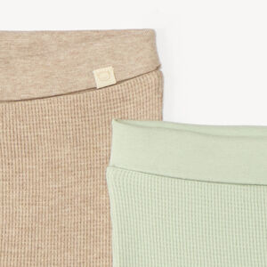 Lot 2 caleçons en maille nid d'abeille pour bébé garçon 
