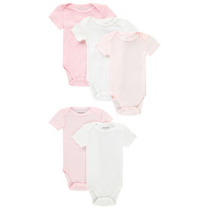 Lot de 5 bodies manches courtes 