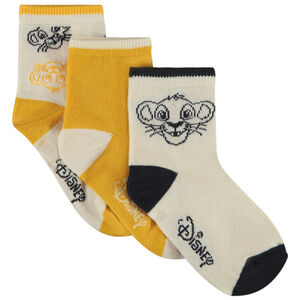 Lot de 3 paires de chaussettes Le Roi Lion Disney pour garçon 