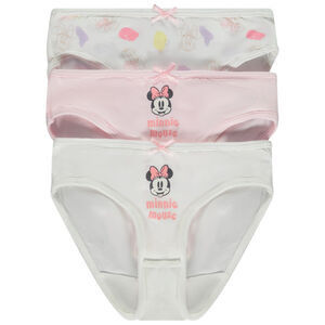 Lot de 3 culottes fantaisie Minnie Disney pour fille 