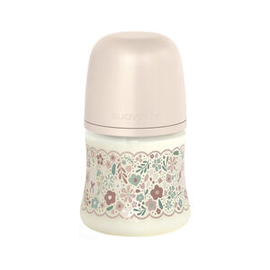Biberon avec tétine physiologique SX PRO S 150ml Wonderland Liberty rose 