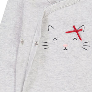 Lot de 5 bodies manches longues en jersey fantaisie  