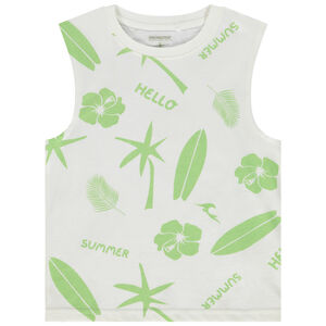 Débardeur fantaisie imprimée surf pour garçon 