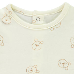 Ensemble 2 pièces avec salopette Winnie Disney pour bébé 