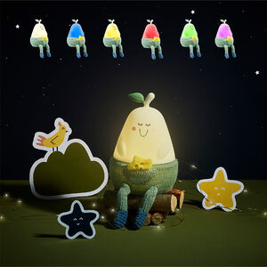 Veilleuse en silicone Bertille la poire 