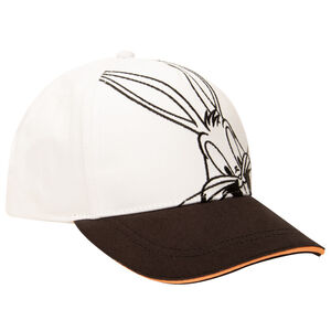 Casquette bicolore brodée Bugs Bunny Looney Tunes pour garçon 