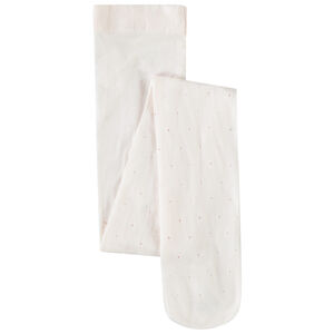 Paire de collants fins imprimé fleurs pour fille 