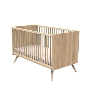 Lit évolutif Little Big Bed 140 x 70 cm Seventies aspect chêne doré 