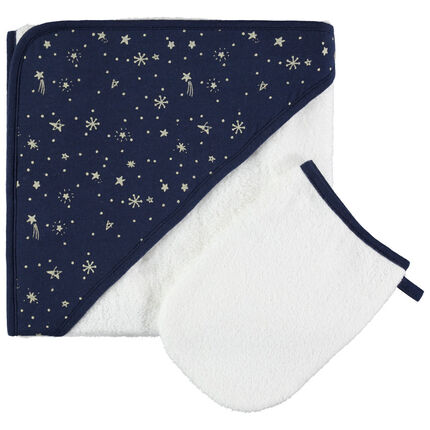 Cape De Bain Et Gant De Toilette Nuit Magique Orchestra Fr