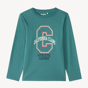 T-shirt manches longues garçon print fantaisie 