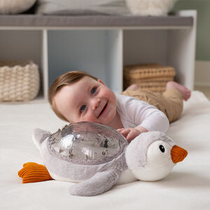 Peluche veilleuse Tranquil Penguin rechargeable 