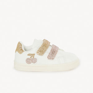 Baskets basses avec détails paillettés pour bébé fille 