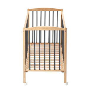 Lit avec roulettes 60 x 120 cm Arthur anthracite 