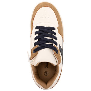 Baskets de sport basses à empiècements pour garçon 