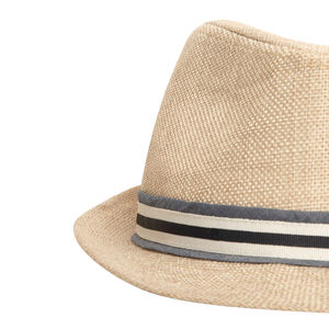 Borsalino avec galon en chambray pour bébé garçon 