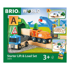 Véhicule Fonction Brio Train - Coffret de Démarrage Transport de Fret Pack A 
