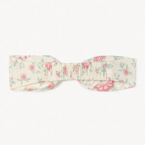 Bandeau noué à imprimé floral pour bébé fille 