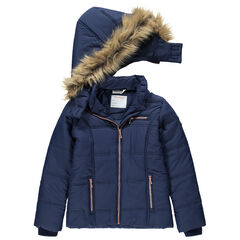 Manteau Fille Doudoune Fille Parka Veste Enfant Orchestra