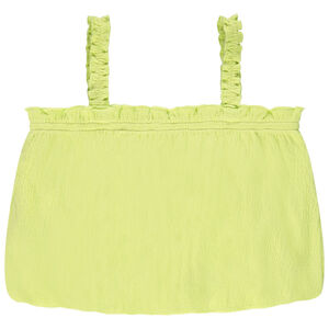 Débardeur effet boule à bretelles ruché pour fille 