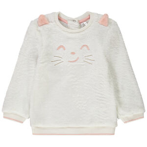 Sweat fantaisie en sherpa pour bébé fille 