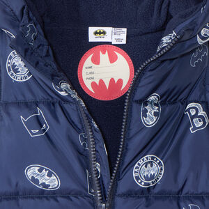 Doudoune sans manches à capuche ludique Batman Warner pour garçon 