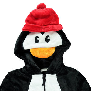 Surpyjama pingouin en sherpa 