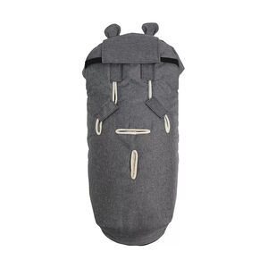 Chancelière doublée laine XL Ears Wool anthracite melange 