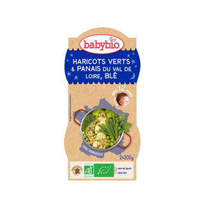 Bols de Panais et Haricots verts avec Blé et Ortie 2x200g 