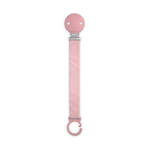 Attache-sucette pince en tissu Wonder rose intense 