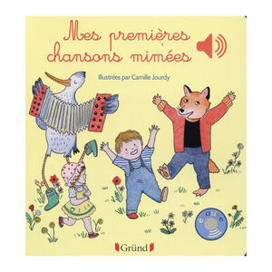 Livre Mes premières chansons mimées 