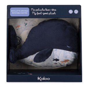 Bouillotte-peluche bien-être baleine M 