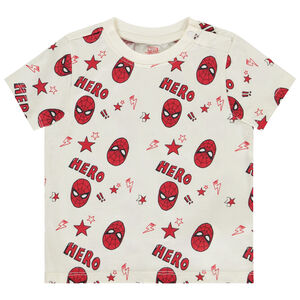 T-shirt manches courtes imprimé Spider-Man Marvel pour bébé garçon 