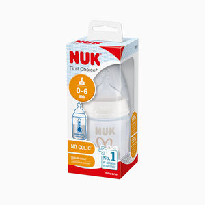 Biberon 0-6M 150ml First Choice+ cœur 