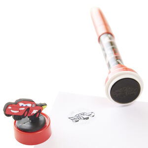 Stylo avec tampon Cars 
