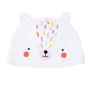 Ensemble dors-bien et bonnet Funfetti en jersey 
