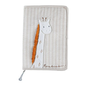 Protège carnet de santé Tiga & Stegi - Girafe 