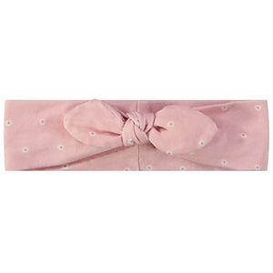 Bandeau effet noué imprimé fantaisie pour bébé fille 