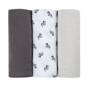 Set de 3 langes - Savane 