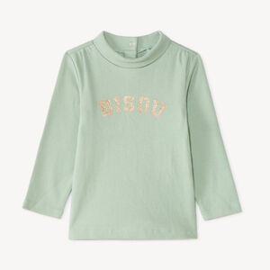 Sous-pull à col cheminée bébé fille 